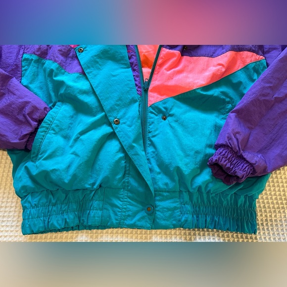 Vintage Alpine Design Goose Down Ski Jacket - Picture 14 of 16